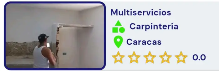 CARPINTERIA MULTISERVICIOS