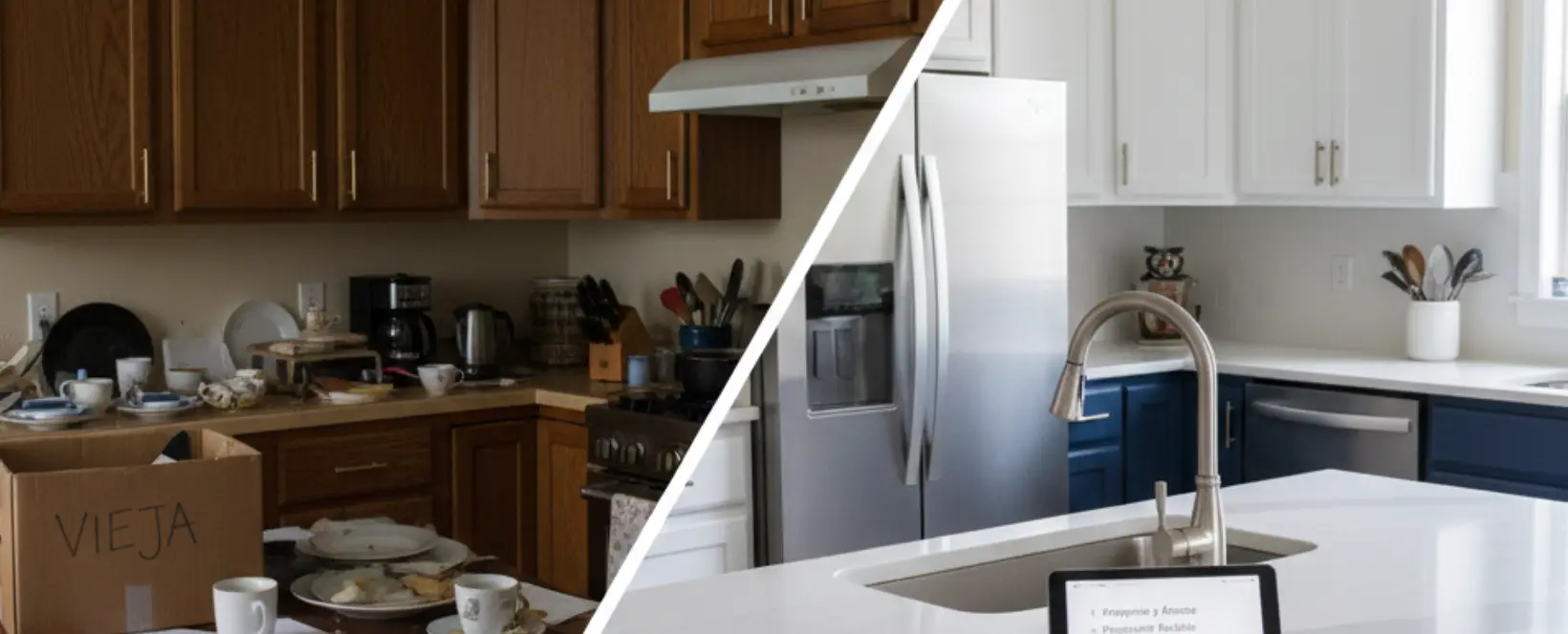 Remodelación de Cocina: 5 Pasos para Empezar tu Proyecto sin Estrés