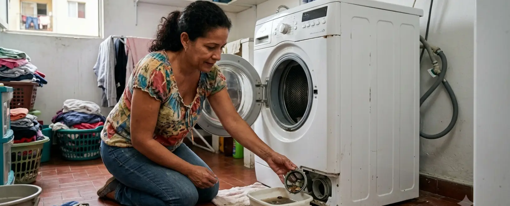 ¿Lavadora dañada? Guía rápida de diagnóstico y solución